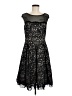 Eliza J Black Cocktail Dress Size 8 - photo 1