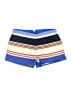 BCBGMAXAZRIA Stripes Blue Khaki Shorts Size M - photo 1