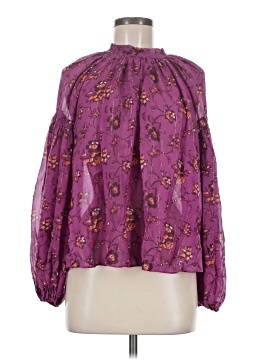 Ulla Johnson Long Sleeve Silk Top