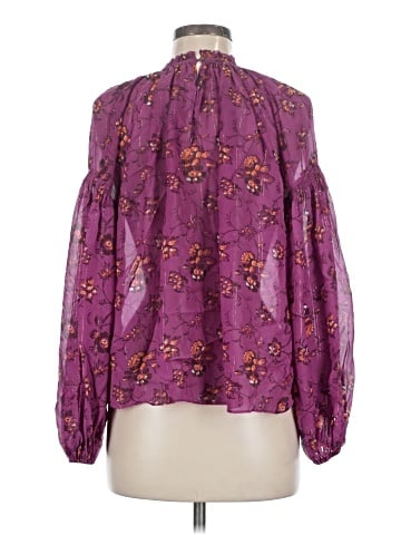 Ulla Johnson Long Sleeve Silk Top (view 2)