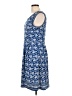 Max Studio Paisley Blue Casual Dress Size L - photo 5