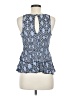 Matty M 100% Polyester Blue Sleeveless Blouse Size M - photo 2