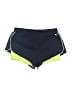 Hind 100% Polyester Color Block Blue Athletic Shorts Size L - photo 1