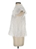 H&M 100% Viscose Ivory Short Sleeve Blouse Size 2 - photo 5