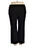 T Tahari Solid Black Active Pants Size 16W - photo 2