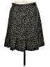 Barami 100% Silk Polka Dots Black Silk Skirt Size 8 - photo 1