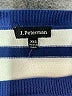 J. Peterman 100% Cotton Stripes White Pullover Sweater Size XXS - photo 7