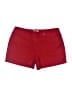 Ann Taylor LOFT 100% Cotton Solid Red Shorts Size 6 - photo 1