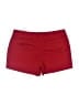 Ann Taylor LOFT 100% Cotton Solid Red Shorts Size 6 - photo 2