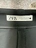 Zara Solid Black Shorts Size M - photo 3