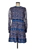 Saylor Print Blue Casual Dress Size M - photo 1