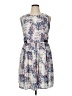 Maia 100% Polyester Paisley Blue Casual Dress Size 14 - photo 1