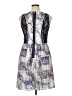 Maia 100% Polyester Paisley Blue Casual Dress Size 14 - photo 2