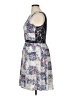 Maia 100% Polyester Paisley Blue Casual Dress Size 14 - photo 5