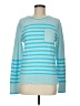 Talbots Stripes Blue Pullover Sweater Size M - photo 1