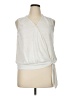 Cable & Gauge Silver Sleeveless Blouse Size XL - photo 1