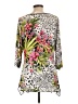 Peter Nygard Green 3/4 Sleeve Blouse Size L - photo 2