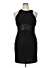 Jules & Cleo Solid Black Cocktail Dress Size 16 - photo 1