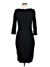 Express Solid Black Casual Dress Size M - photo 2