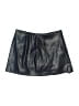 MNG 100% Polyester Metallic Green Skort Size 6 - photo 1