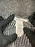 Caution to the Wind Stripes Black Silver Sleeveless Top Size M - photo 7