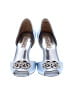 Badgley Mischka Blue Heels Size 6 - photo 2