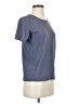Flora Nikrooz Solid Blue Short Sleeve T-Shirt Size XS - photo 4
