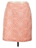 Halogen Paisley Orange Formal Skirt Size 12 - photo 1