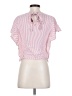Zara TRF Pink Short Sleeve Blouse Size XS - photo 2