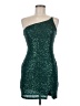Crystal Sky Green Cocktail Dress Size M - photo 1