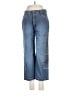Chico's Design 100% Cotton Graphic Blue Jeans Size Sm (0.5) - photo 1