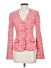 Rachel Roy Tweed Red Blazer Size 2 - photo 1