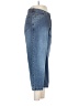 Chico's Design 100% Cotton Graphic Blue Jeans Size Sm (0.5) - photo 4