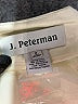 J. Peterman 100% Silk Metallic Ivory Silk Pants Size 2 - photo 7