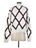 Dex Argyle White Pullover Sweater Size S - photo 2