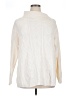 Coldwater Creek 100% Acrylic Ivory Turtleneck Sweater Size 1X - photo 1
