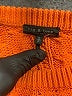 Rag & Bone Solid Orange Pullover Sweater Size S - photo 7