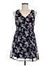 Love Tree 100% Polyester Floral Black Casual Dress Size M - photo 1