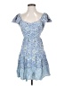 Angie Paisley Blue Casual Dress Size S - photo 1