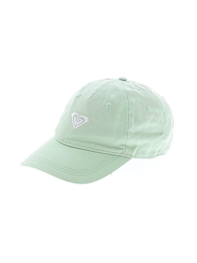 Pre-owned Roxy Baseball Cap In Green