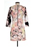 Bar III Print Orange Casual Dress Size M - photo 2