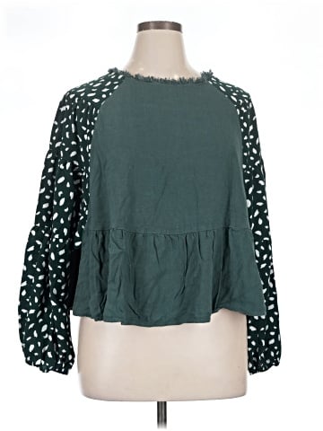 Umgee 3/4 Sleeve Blouse (view 1)