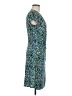 Laundry by Design Print Blue Cocktail Dress Size 8 - photo 4