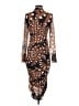 FARM Rio Graphic Brown Cocktail Dress Size S - photo 2