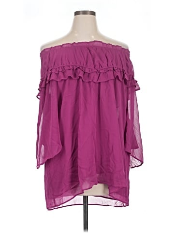 Cato 3/4 Sleeve Blouse (view 1)