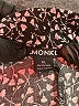 Monki 100% Viscose Polka Dots Black Casual Pants Size XL - photo 7