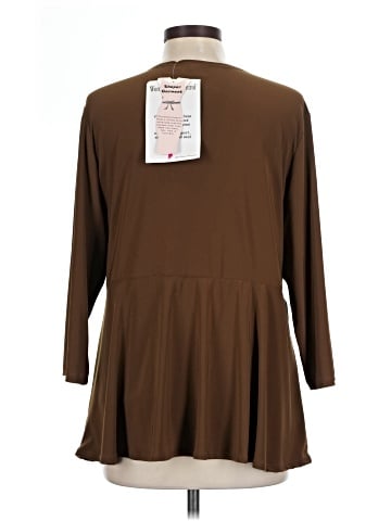 Women With Control 3/4 Sleeve Blouse (view 2)