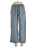 Risen Blue Linen Pants Size M - photo 1
