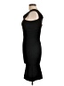 Bebe Solid Black Cocktail Dress Size L - photo 5
