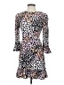Veronica Beard Animal Print Brown Cocktail Dress Size 0 - photo 1